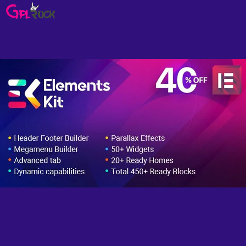 Elements Kit Pro – All In One Addons for Elementor Page Builder